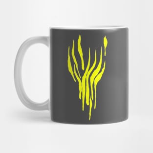 flame minimal Mug